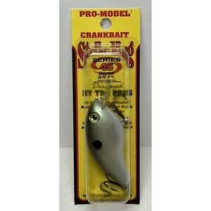 Strike King Pro Model Crankbait 4S 5/8oz‎ Green Gizzard Shad Dives 2-5 FT